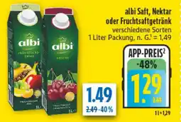 diska albi Saft, Nektar oder Fruchtsaftgetränk Angebot
