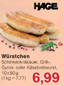 Jawoll HAGE Würstchen Angebot