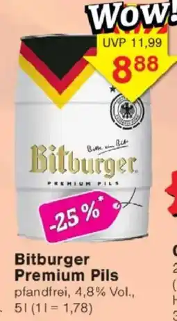 Jawoll Bitburger Premium Pils Angebot