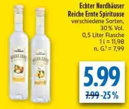 diska Echter Nordhäuser Reiche Ernte Spirituose Angebot