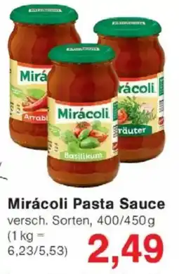 Jawoll Mirácoli Pasta Sauce Angebot