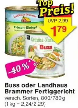 Jawoll Buss oder Landhaus Brammer Fertiggericht Angebot