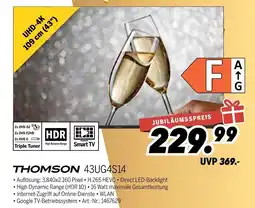 MEDIMAX Thomson tv 43ug4s14 Angebot