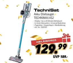 MEDIMAX Technisat akku-stielsauger technimax as2 Angebot
