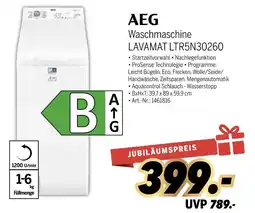 MEDIMAX Aeg waschmaschine lavamat ltr5n30260 Angebot