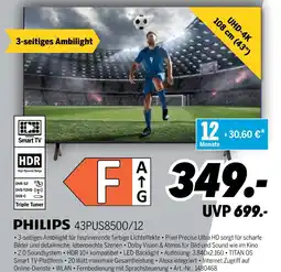 MEDIMAX Philips uhd-4k 43pus8500/12 Angebot