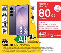 MEDIMAX Samsung smartphone galaxy s26 (256gb) Angebot