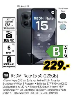 MEDIMAX Xiaomi redmi note 15 5g (128gb) black Angebot