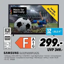 MEDIMAX Samsung full-hd gu32f6009fuxzg Angebot