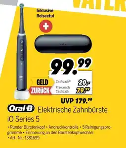 MEDIMAX Oral-b elektrische zahnbürste io series 5 Angebot