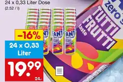 Netto Marken-Discount Fanta zero sugar tutti frutti Angebot