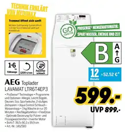 MEDIMAX Aeg toplader lavamat ltr6t4ep3 Angebot