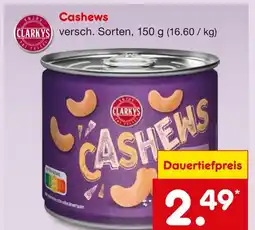Netto Marken-Discount Clarkys cashews Angebot