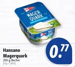 Nah & Frisch Hansano Magerquark Angebot