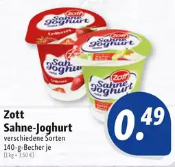 Nah & Frisch Zoff Sahne Joghurt Angebot