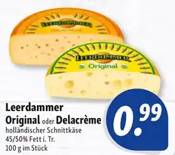 Nah & Frisch Leerdammer Original oder Delacrème Angebot