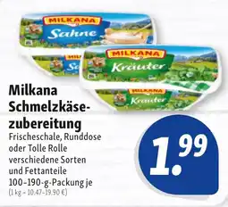 Nah & Frisch Milkana Schmelzkäsezubereitung Angebot