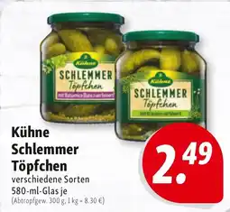 Nah & Frisch Kühne Schlemmer Töpfchen Angebot