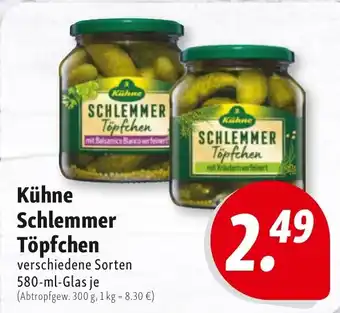 Nah & Frisch Kühne Schlemmer Töpfchen Angebot