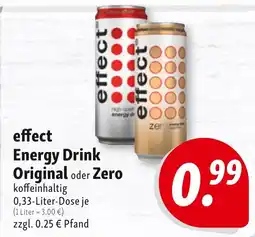 Nah & Frisch effect Energy Drink Original oder Zero Angebot