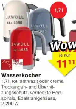 Jawoll Wasserkocher Angebot