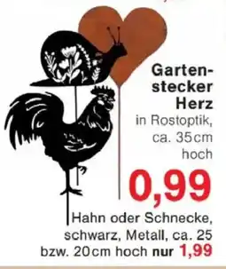 Jawoll Gartenstecker Herz Angebot