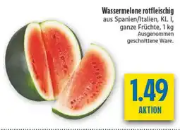 diska Wassermelone rotfleischig Angebot
