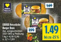 diska EDEKA Herzstücke Burger Buns Angebot