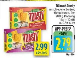 diska Tillman's Toasty Angebot