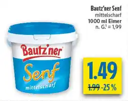 diska Bautz'ner Senf Angebot