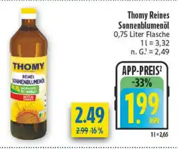 diska Thomy Reines Sonnenblumenöl Angebot