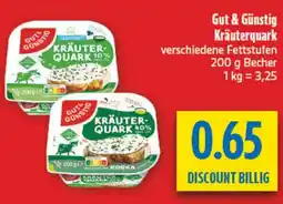 diska Gut & Günstig Kräuterquark Angebot