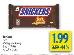 diska Snickers Angebot
