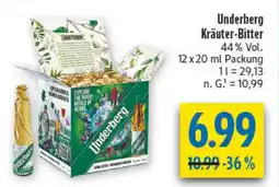 diska Underberg Kräuter-Bitter Angebot