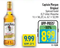 diska Captain Morgan Original Spiced Gold Angebot