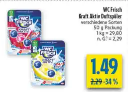 diska WC Frisch Kraft Aktiv Duftspüler Angebot
