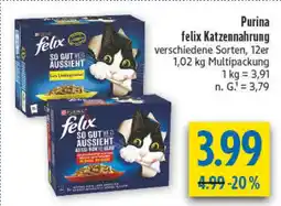 diska Purina felix Katzennahrung Angebot