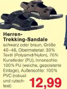 Jawoll Herren- Trekking-Sandale Angebot
