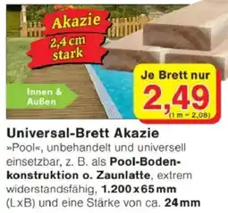 Jawoll Universal-Brett Akazie Angebot