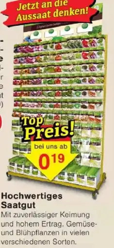 Jawoll Hochwertiges Saatgut Angebot