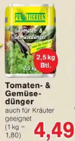 Jawoll PROFIGREEN Tomaten- & Gemüsedünger Angebot