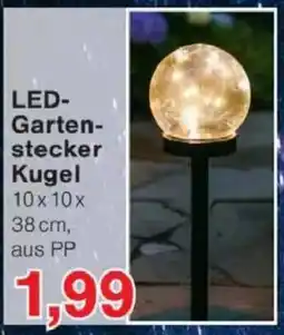 Jawoll LED- Gartenstecker Kugel Angebot