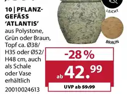 Dehner Pflanz- gefäss 'atlantis' Angebot