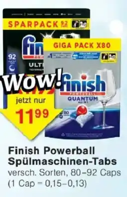 Jawoll Finish Powerball Spülmaschinen-Tabs Angebot