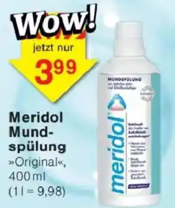 Jawoll Meridol Mundspülung Angebot
