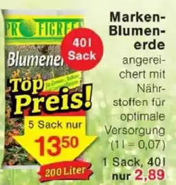 Jawoll PROFIGREEN Marken Blumenerde Angebot