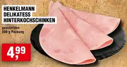 Handelshof Henkelmann delikatess hinterkochschinken Angebot
