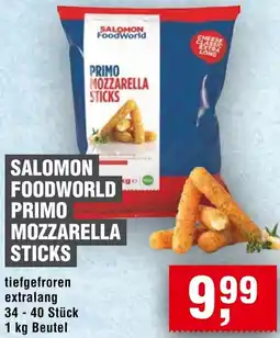 Handelshof Salomon foodworld primo mozzarella sticks Angebot