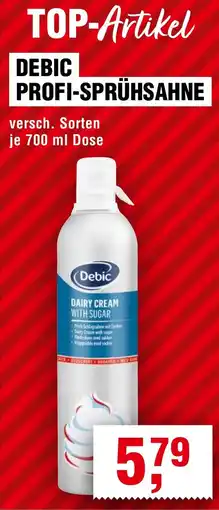 Handelshof Debic profi-sprühsahne Angebot