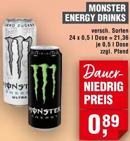 Handelshof Monster energy drinks Angebot